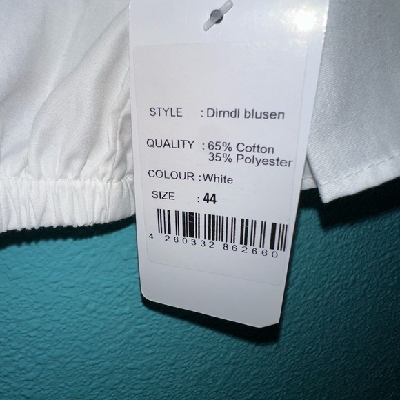 Edelnice White Ruffled Blouse - Picture 3 of 4